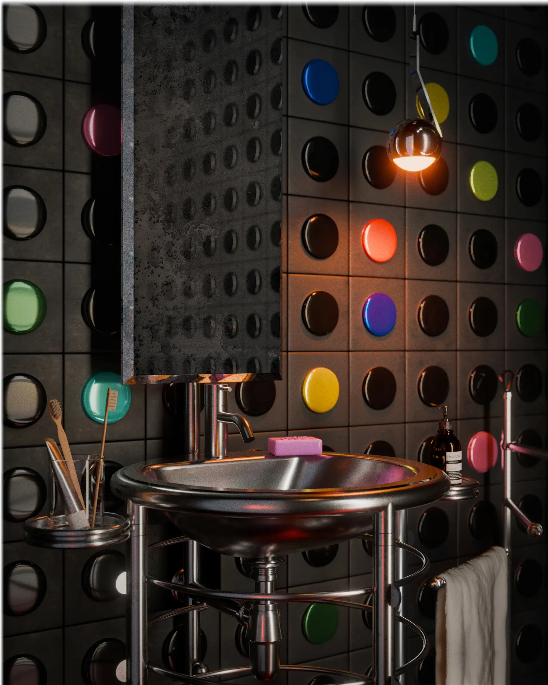 image showing bathroom of azyl pochwalki