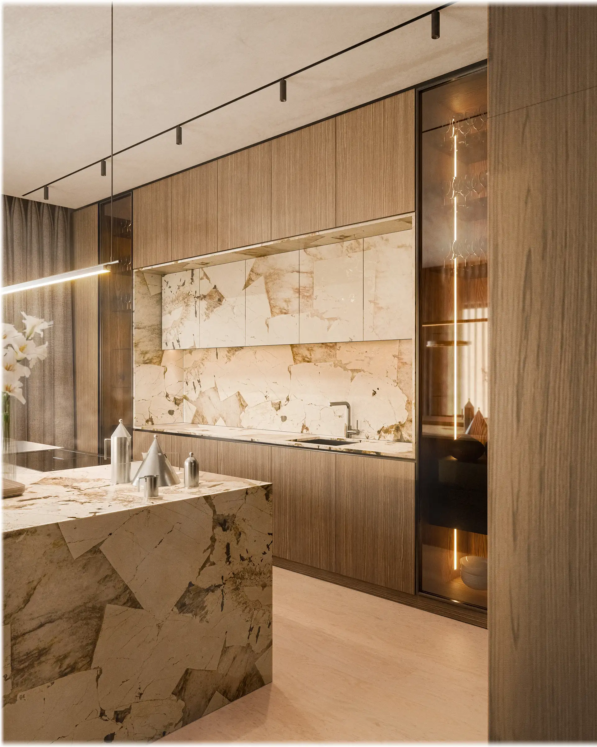 image showing kitchen of maki polne