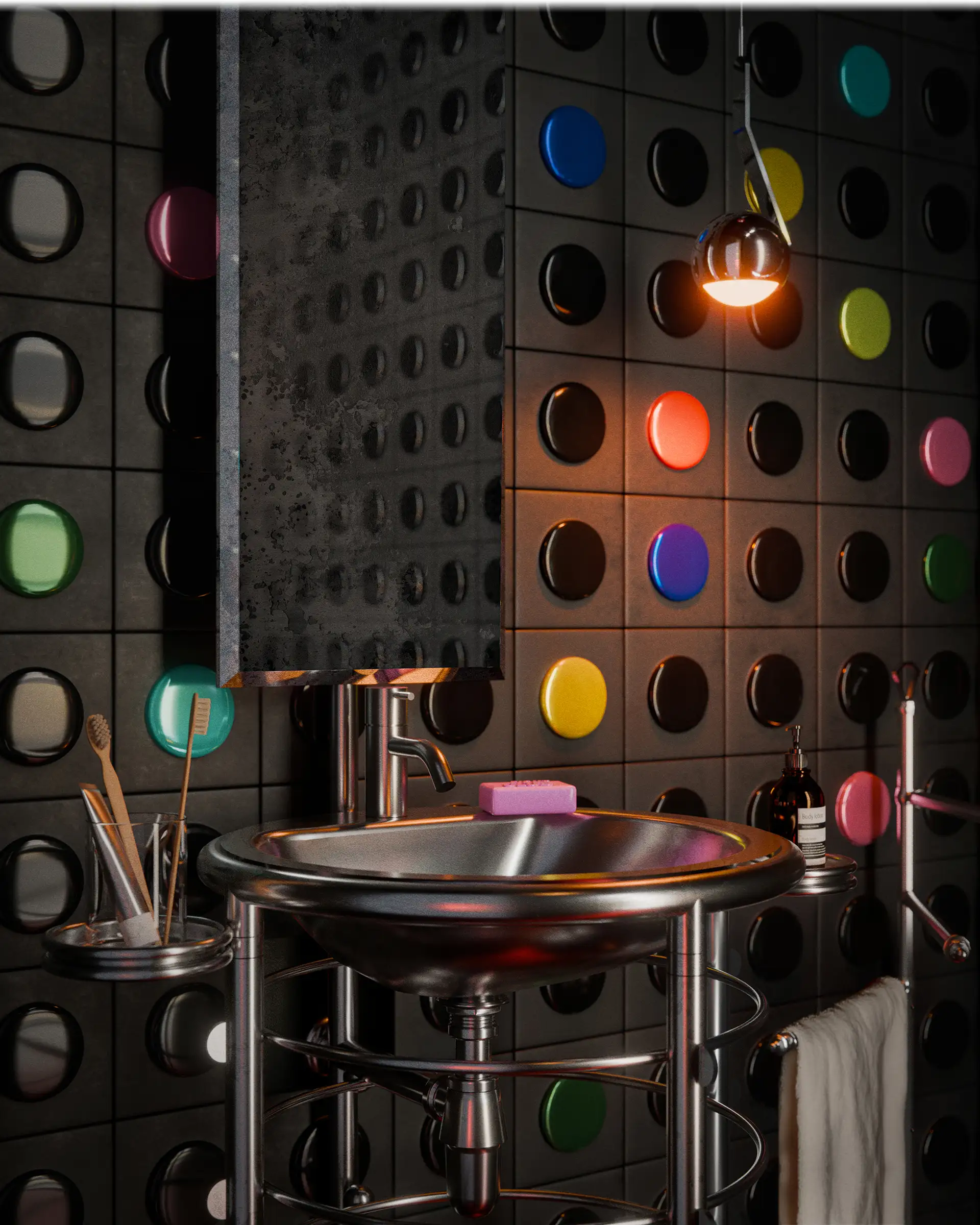 image showing bathroom of azyl pochwalki